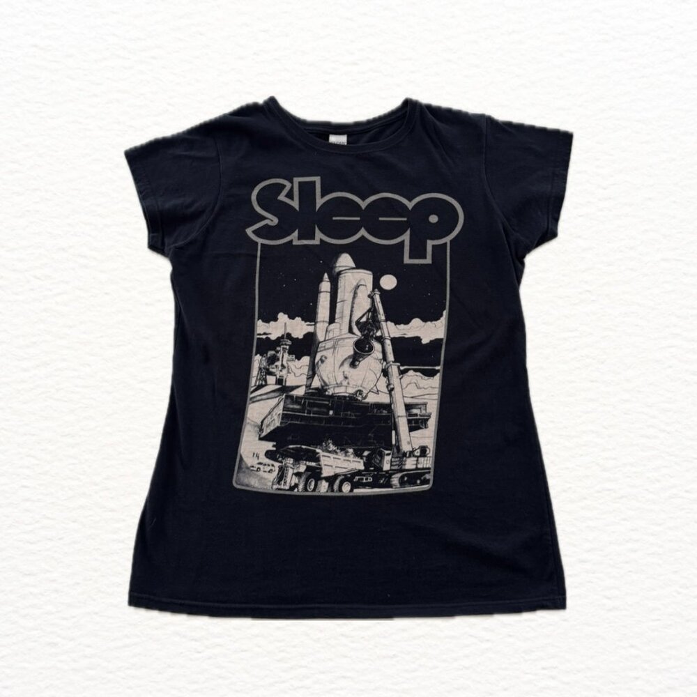 SLEEP - Band Tee - The Sciences 2018 - Black / White - Size M